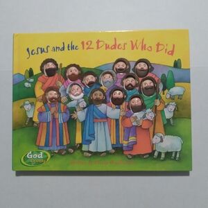 📖 Jesus & the 12 Dudes Who Did Religious Kids Book God Counts Series Hardcover